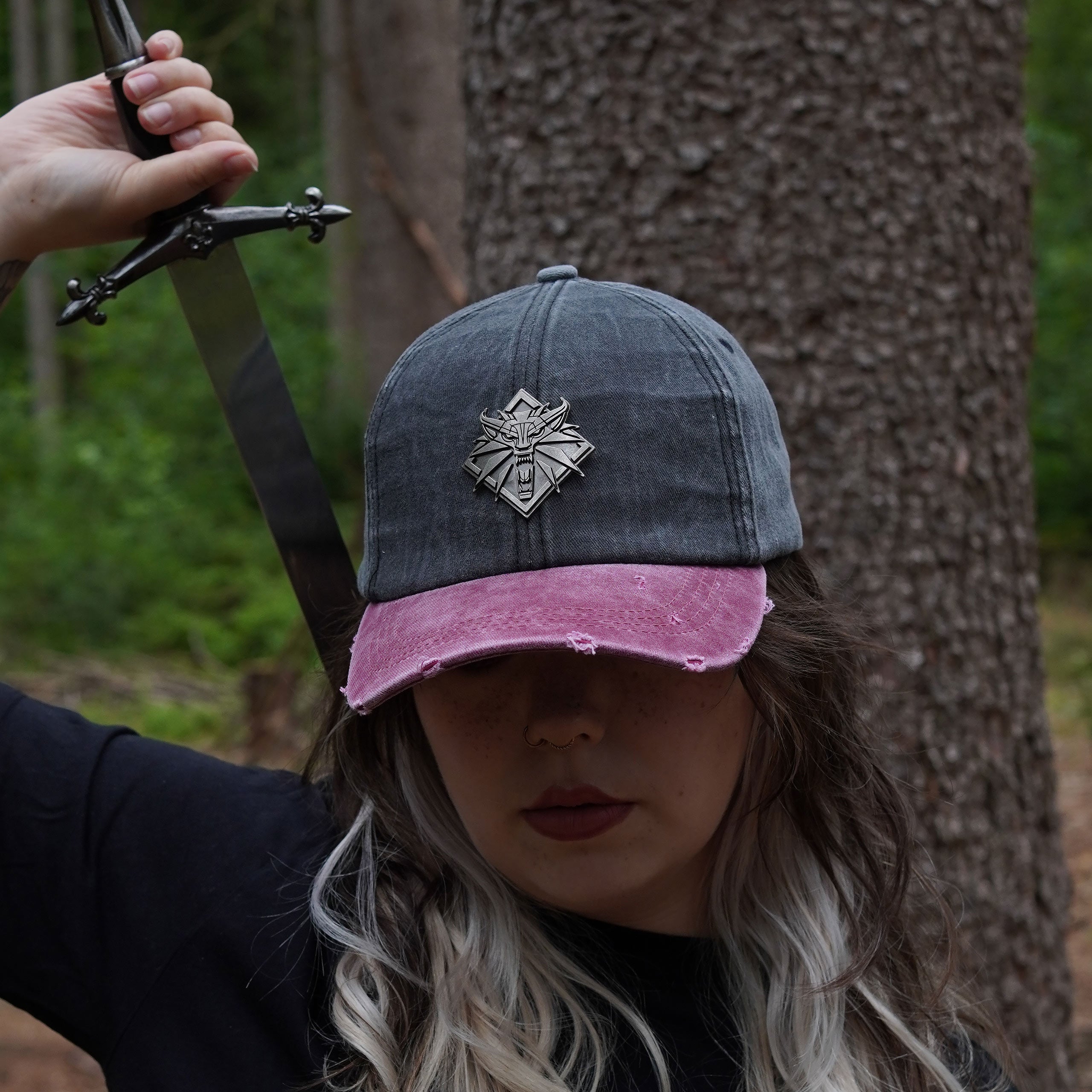 Image produit The Witcher III: Wild Hunt Casquette de baseball Logo Vintage