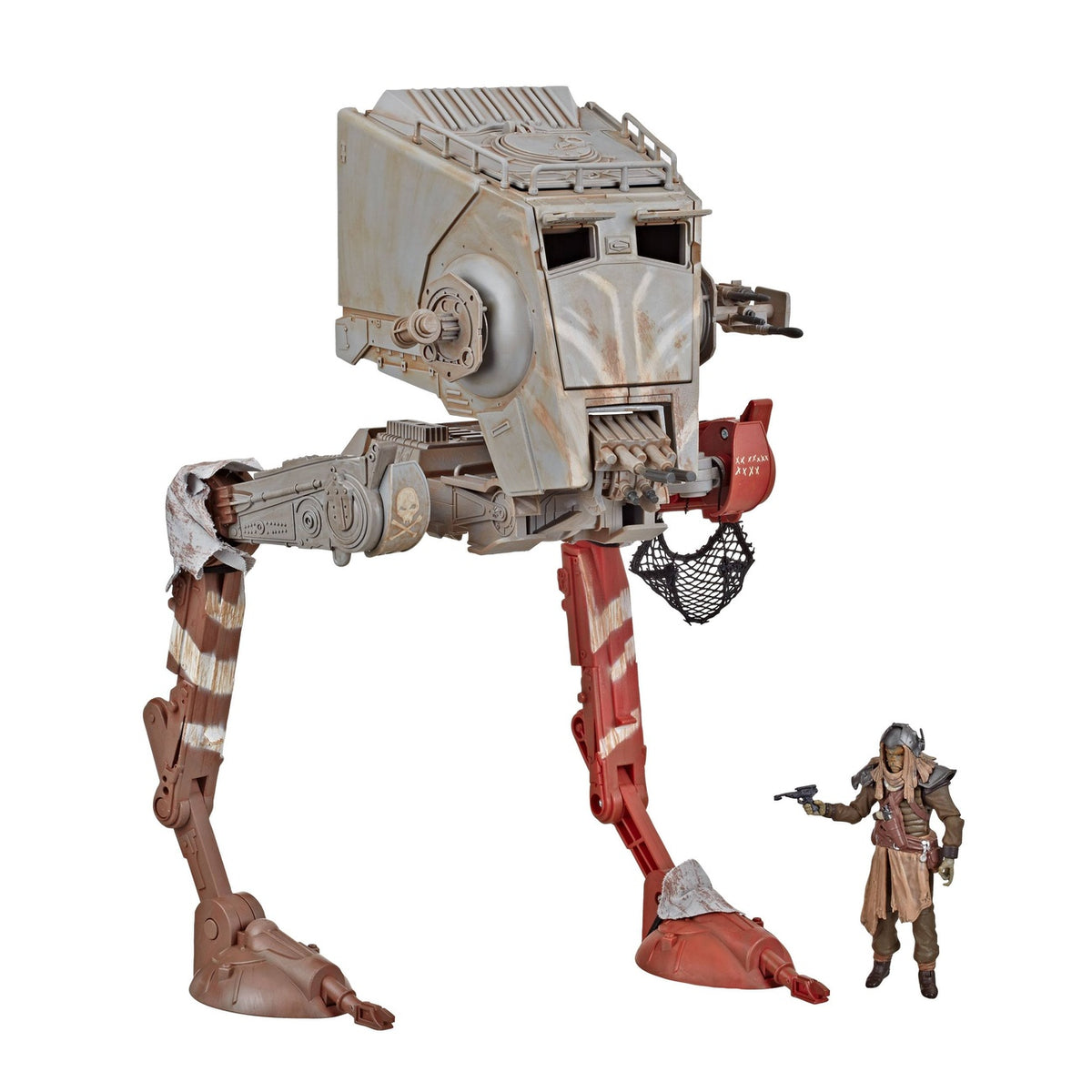 Image produit Star Wars The Mandalorian Vintage Collection Véhicule AT-ST Raider & Klatooinien