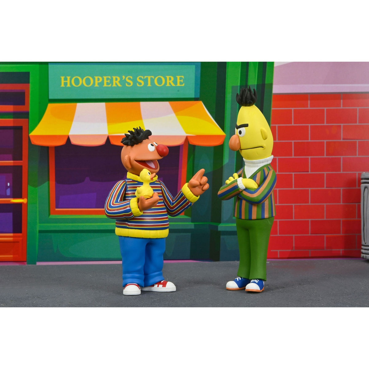 Image produit Sesame Street figurine articulée Toony Classics Bert 15 cm
