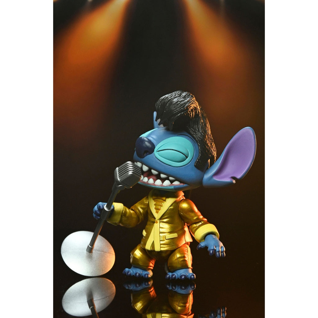 Image produit Figurine d’action Lilo & Stitch Ultimate Gold Suit Elvis Stitch 18 cm