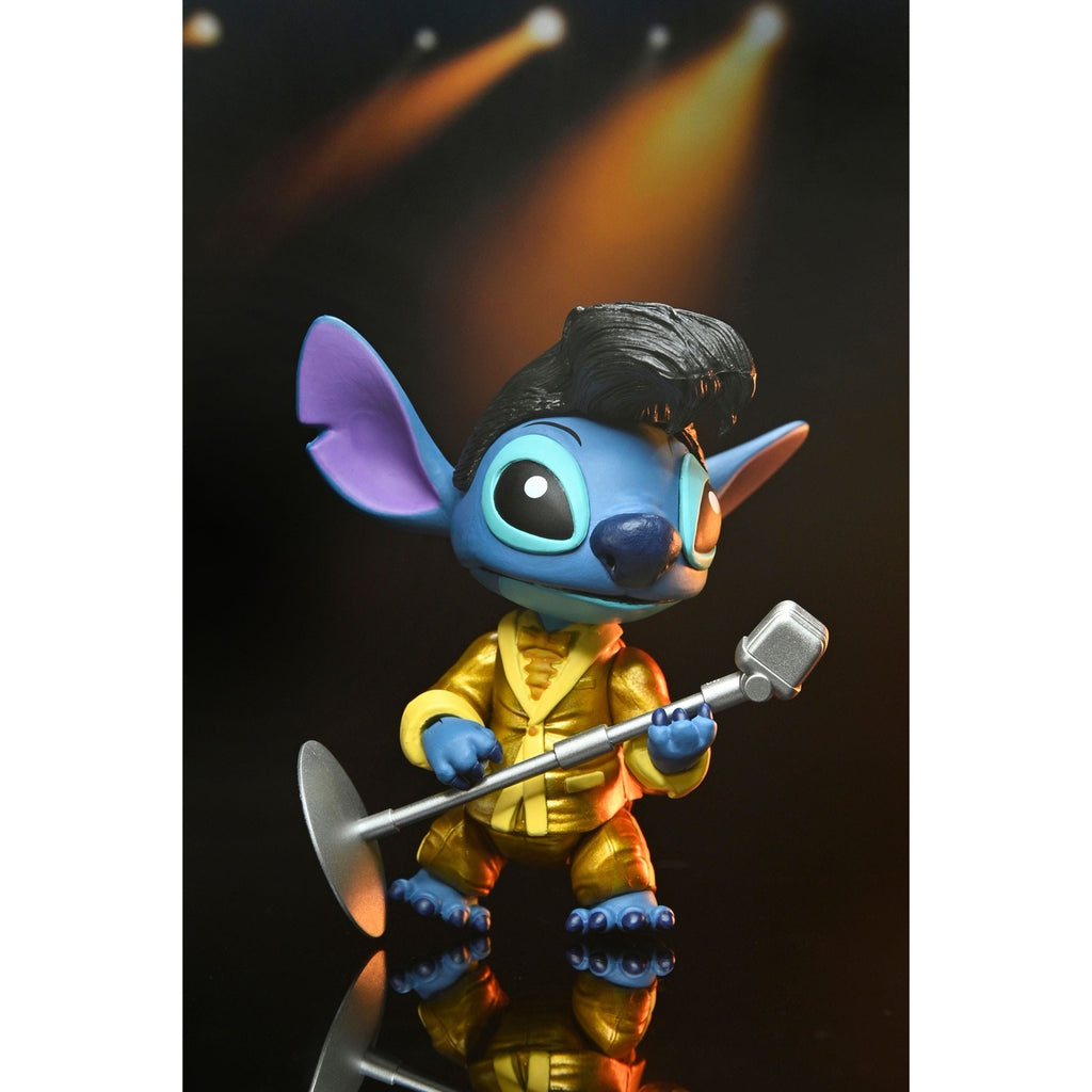 Image produit Figurine d’action Lilo & Stitch Ultimate Gold Suit Elvis Stitch 18 cm