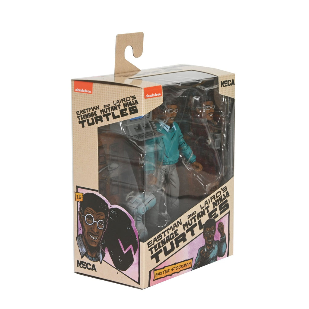 Image produit Teenage Mutant Ninja Turtles (Mirage Comics) figurine articulée Baxter Stockman 18 cm