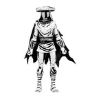 Image produit Teenage Mutant Ninja Turtles Figurine articulée Elite Foot Ninja Guard Noir & Blanc 18 cm
