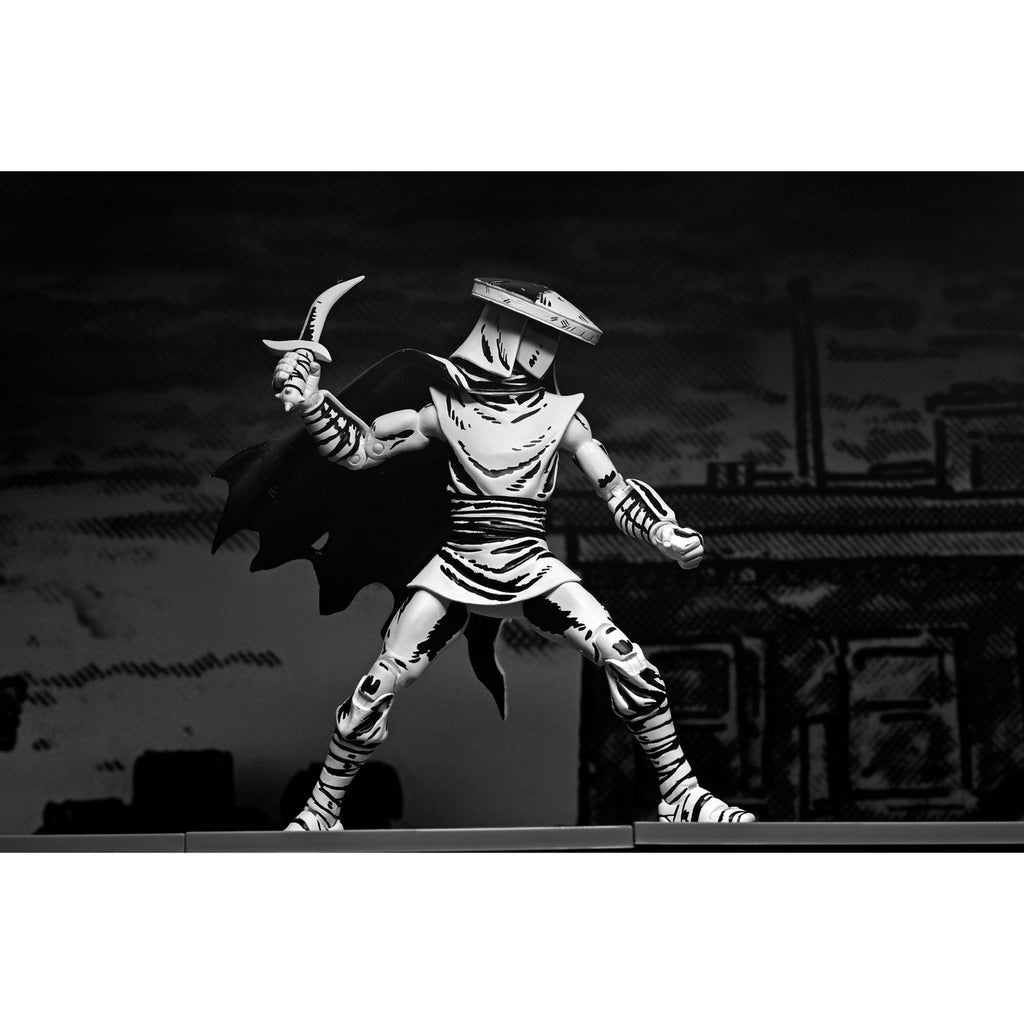Image produit Teenage Mutant Ninja Turtles Figurine articulée Elite Foot Ninja Guard Noir & Blanc 18 cm