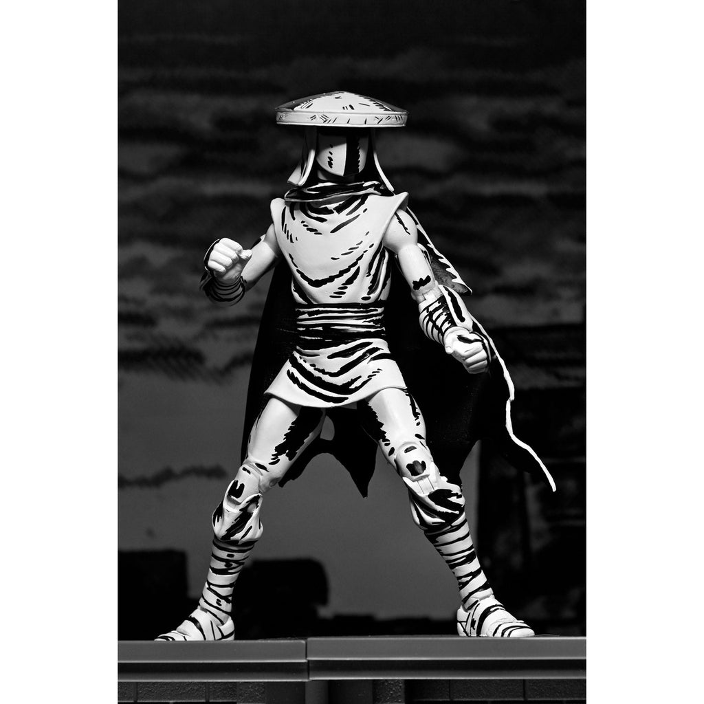 Image produit Teenage Mutant Ninja Turtles Figurine articulée Elite Foot Ninja Guard Noir & Blanc 18 cm