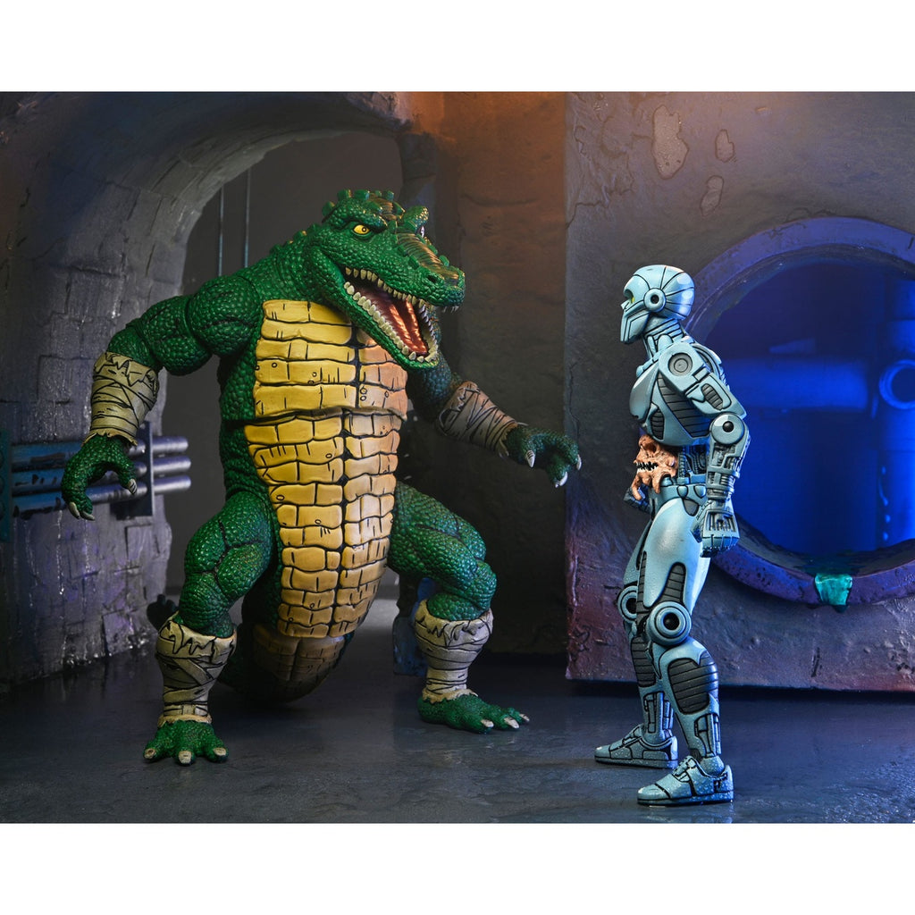 Image produit Teenage Mutant Ninja Turtles (Mirage Comics) figurine articulée Leatherhead 21 cm