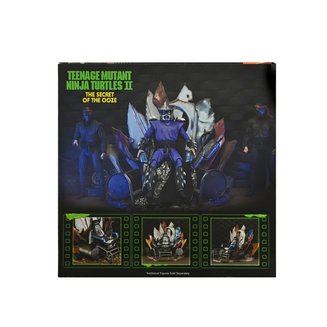 Image produit Teenage Mutant Ninja Turtles 2: Secret of the Ooze Diorama Shredder's Throne 27 cm
