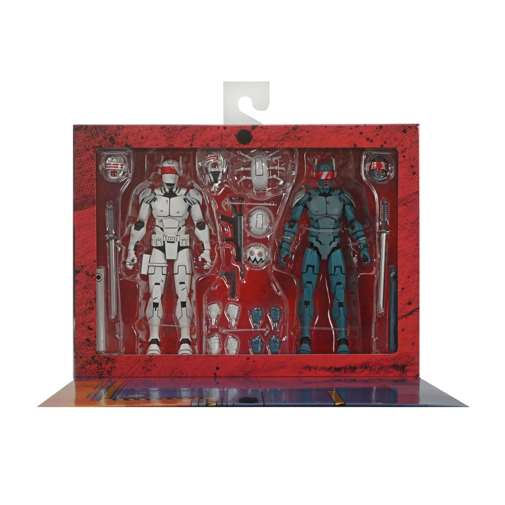 Image produit Teenage Mutant Ninja Turtles (The Last Ronin) Pack de 2 figurines d’action Synja Robots 18 cm