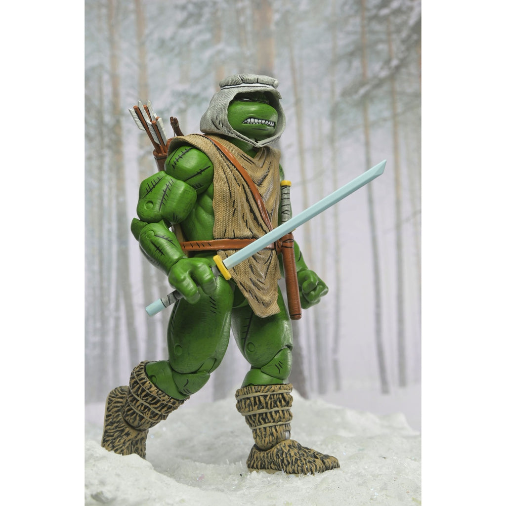 Image produit Teenage Mutant Ninja Turtles figurine articulée Hunter Leo 18 cm