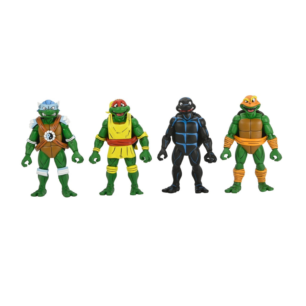 Image produit Teenage Mutant Ninja Turtles (Archie Comics) Set de 4 figurines d’action Stump Wrestling Turtles 18 cm