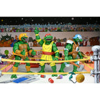 Image produit Teenage Mutant Ninja Turtles (Archie Comics) Set de 4 figurines d’action Stump Wrestling Turtles 18 cm