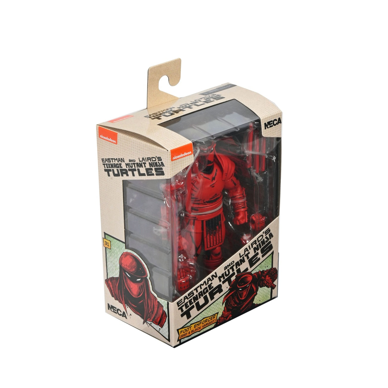 Image produit Teenage Mutant Ninja Turtles (Mirage Comics) Figurine d’action Red and Black Foot Enforcer 18 cm