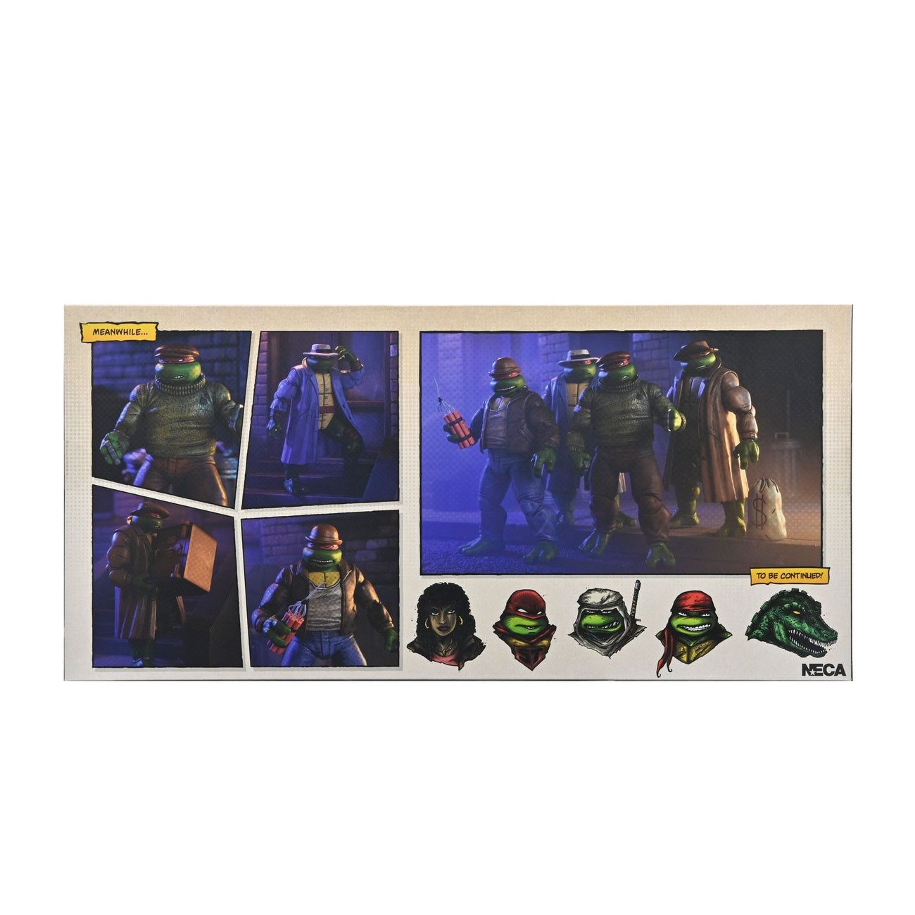 Product image Teenage Mutant Ninja Turtles Action Figures 4-Pack Gangster Turtles 18 cm