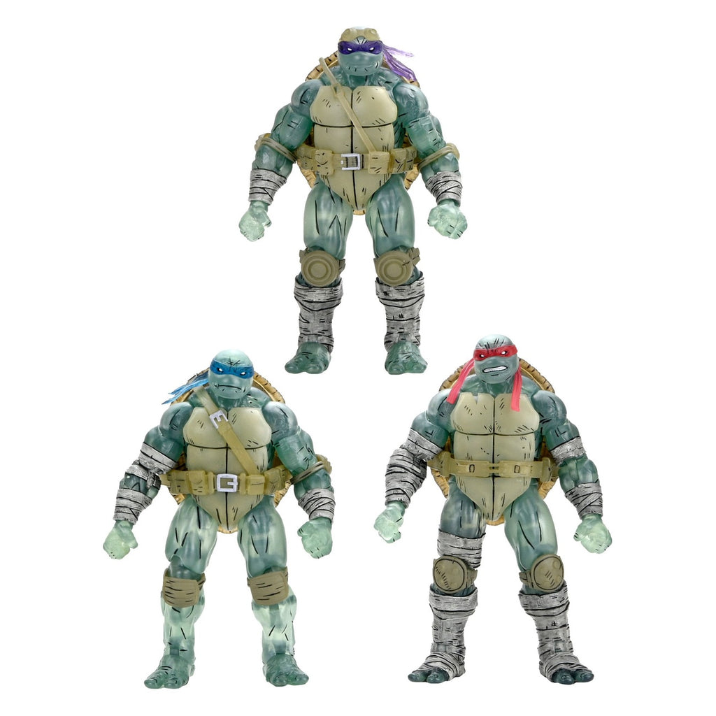 Image produit Teenage Mutant Ninja Turtles (The Last Ronin) Figurines d’action Pack de 3 Ghost Brothers 18 cm