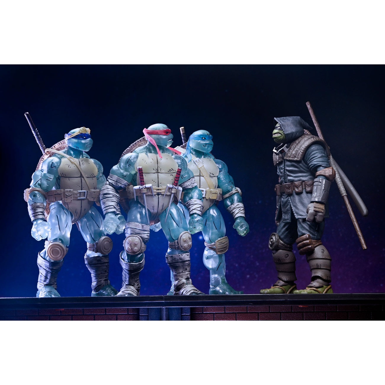 Image produit Teenage Mutant Ninja Turtles (The Last Ronin) Figurines d’action Pack de 3 Ghost Brothers 18 cm