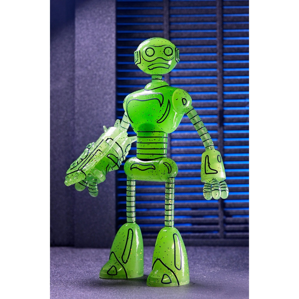 Image produit Teenage Mutant Ninja Turtles (Mirage Comics) figurine articulée Transmat Fugitoid GID 18 cm