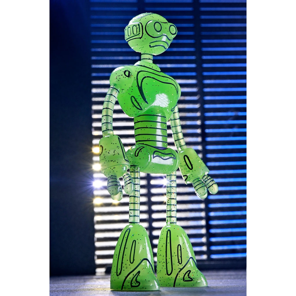 Image produit Teenage Mutant Ninja Turtles (Mirage Comics) figurine articulée Transmat Fugitoid GID 18 cm