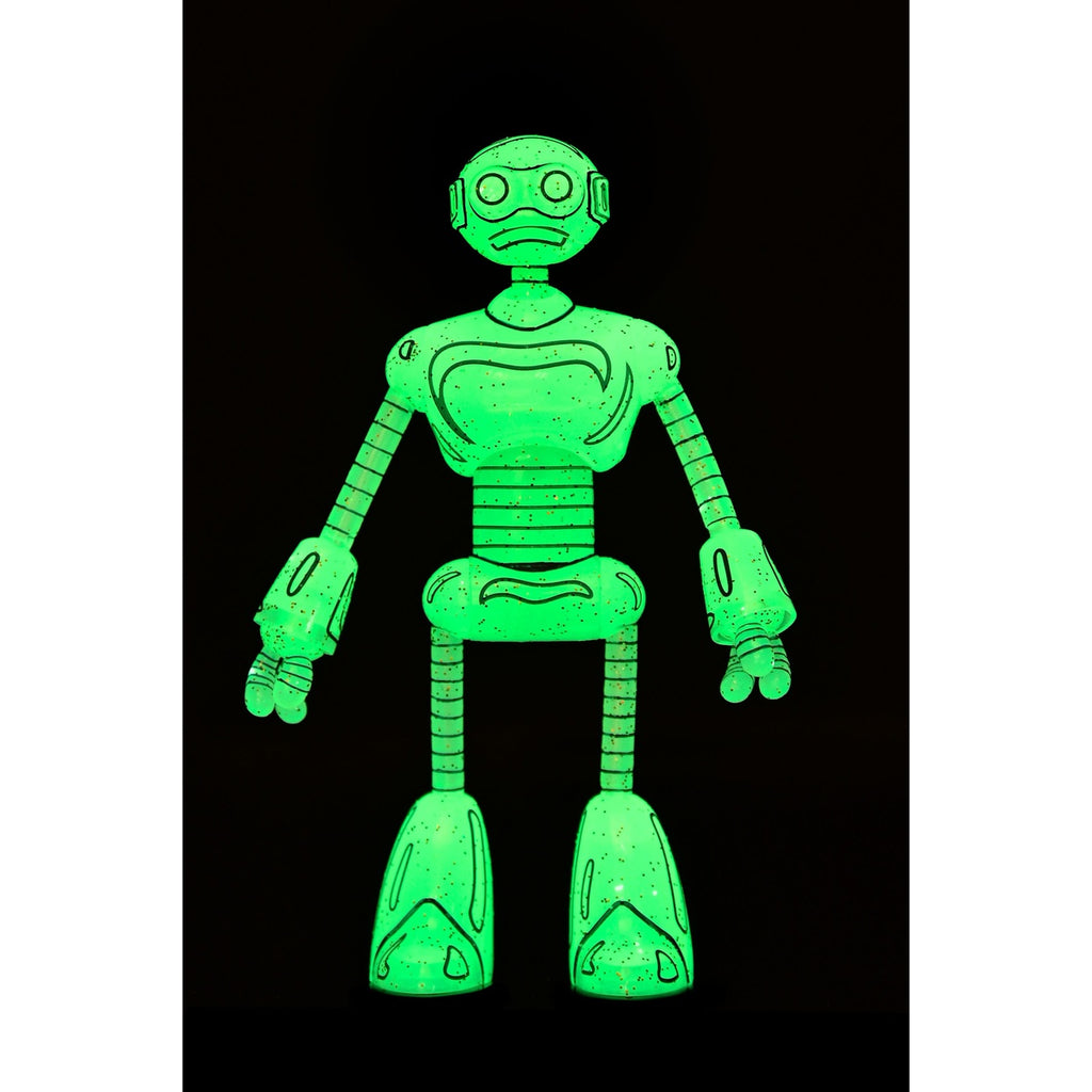Image produit Teenage Mutant Ninja Turtles (Mirage Comics) figurine articulée Transmat Fugitoid GID 18 cm