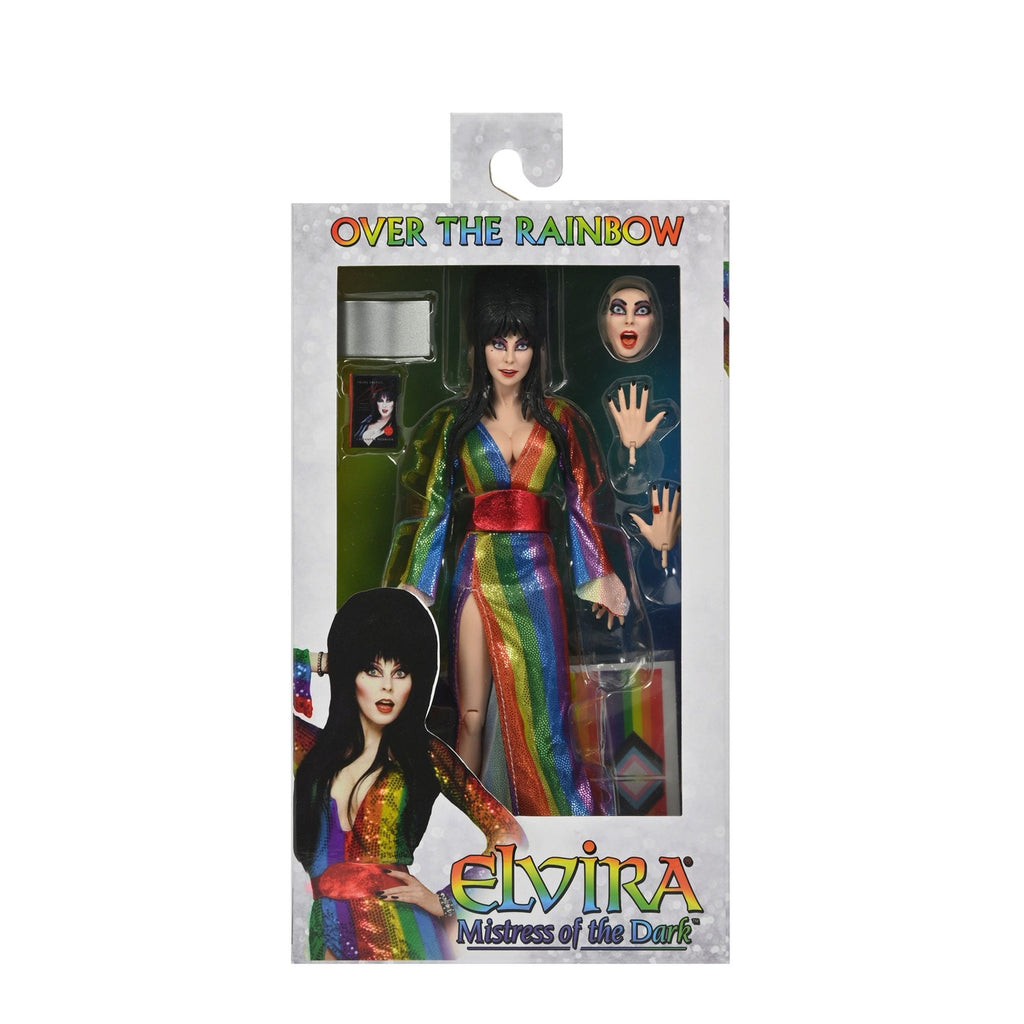 Image produit Elvira, Mistress of the Dark figurine articulée textile Over the Rainbow Elvira 20 cm