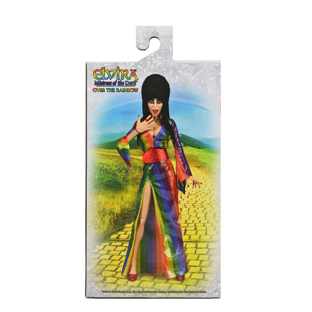Image produit Elvira, Mistress of the Dark figurine articulée textile Over the Rainbow Elvira 20 cm