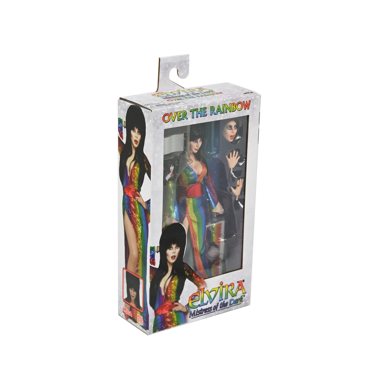 Image produit Elvira, Mistress of the Dark figurine articulée textile Over the Rainbow Elvira 20 cm