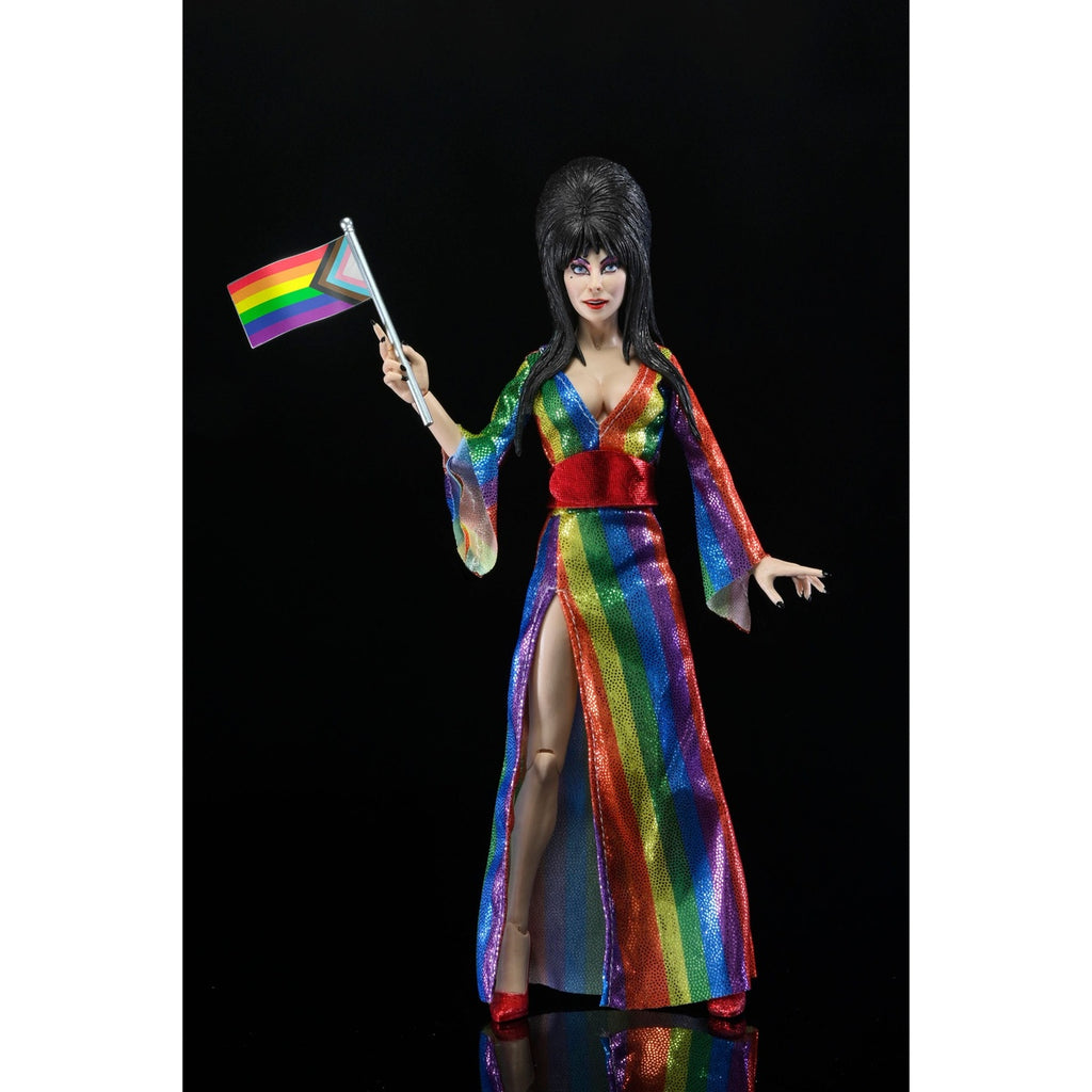 Image produit Elvira, Mistress of the Dark figurine articulée textile Over the Rainbow Elvira 20 cm