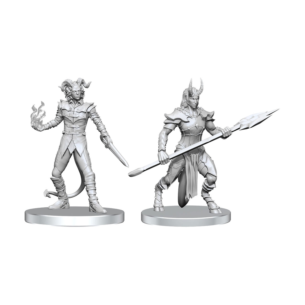 Product image Pathfinder Deep Cuts Unpainted Miniatures Vordine (Infantry Devil) & Pitborn Rogue