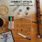 Product image Enhance RPG Series Acrylic Character Sheets Set *English Version*