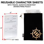 Product image Enhance RPG Series Acrylic Character Sheets Set *English Version*