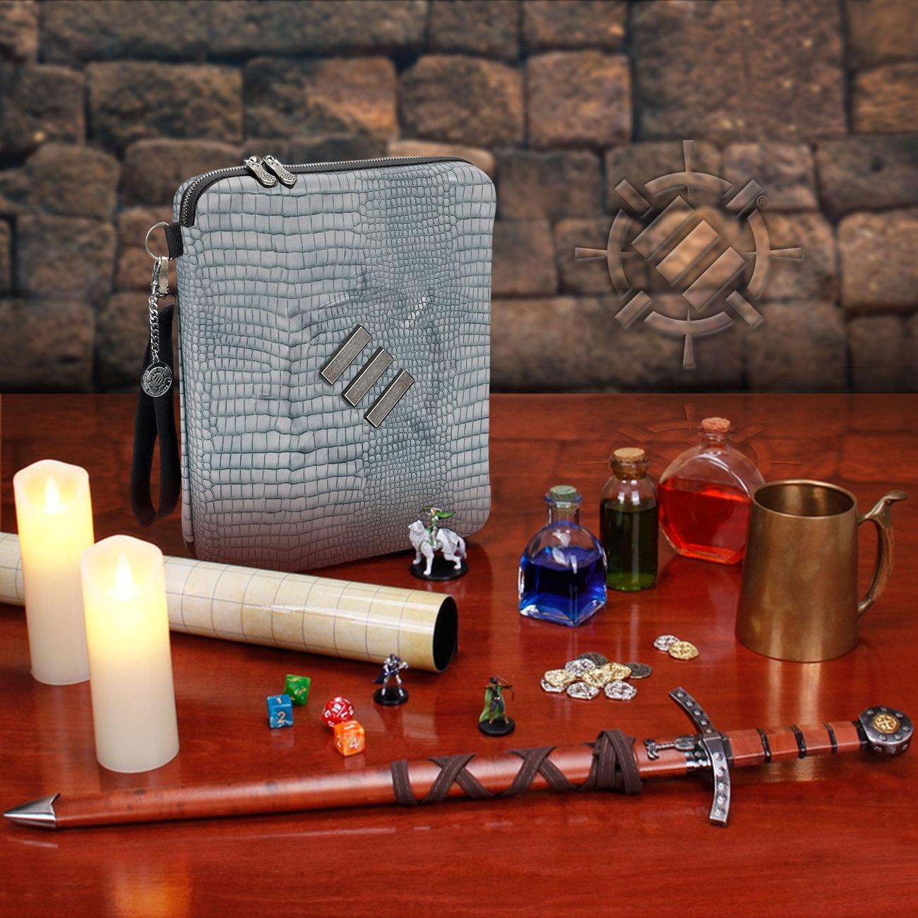 Image produit Enhance RPG Series Collector's Edition Organizer Case Silver