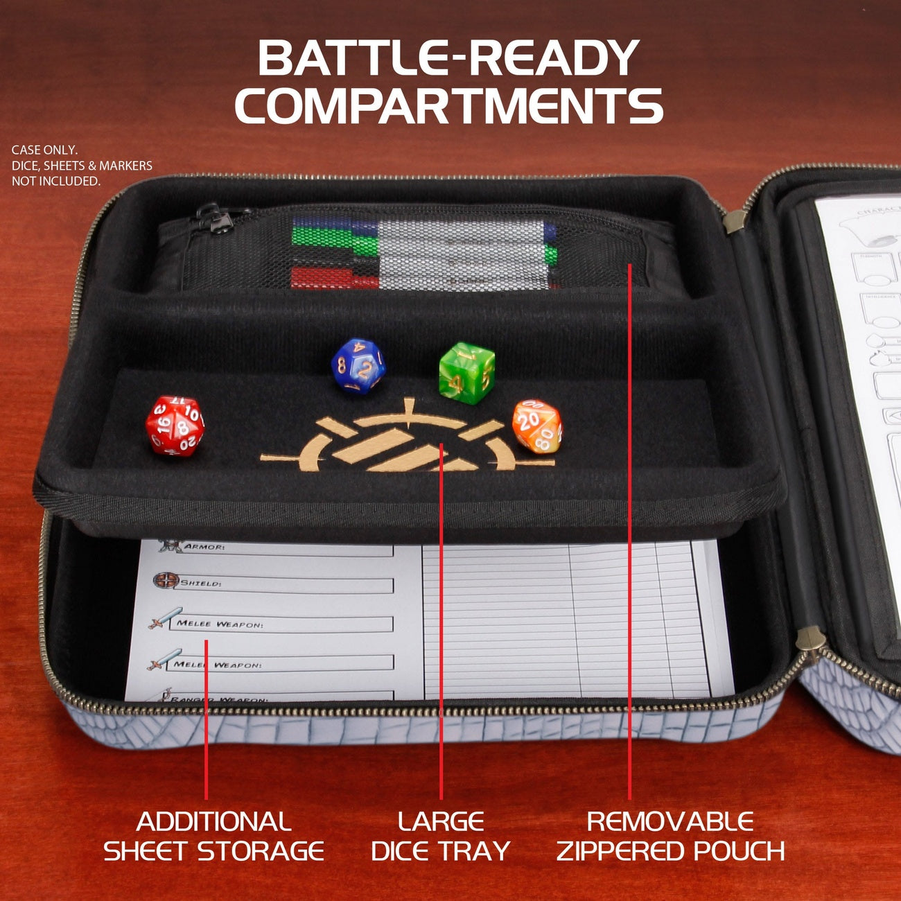 Image produit Enhance RPG Series Collector's Edition Organizer Case Silver