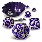 Image produit Enhance Tabletop Series Set de dés RPG métal violet (7)