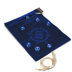 Image produit Enhance Tabletop Roll on a Scroll – Pochette à dés avec dés bleus