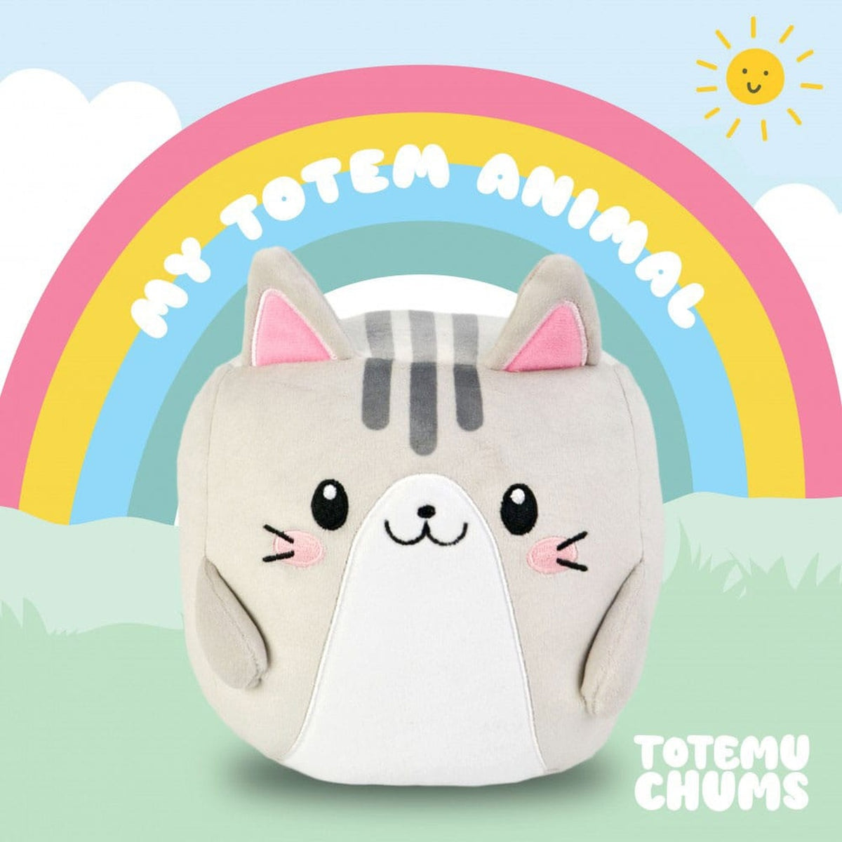 Image produit Totemu Chums Cute 'n' Kawaii peluche Cat 19 cm