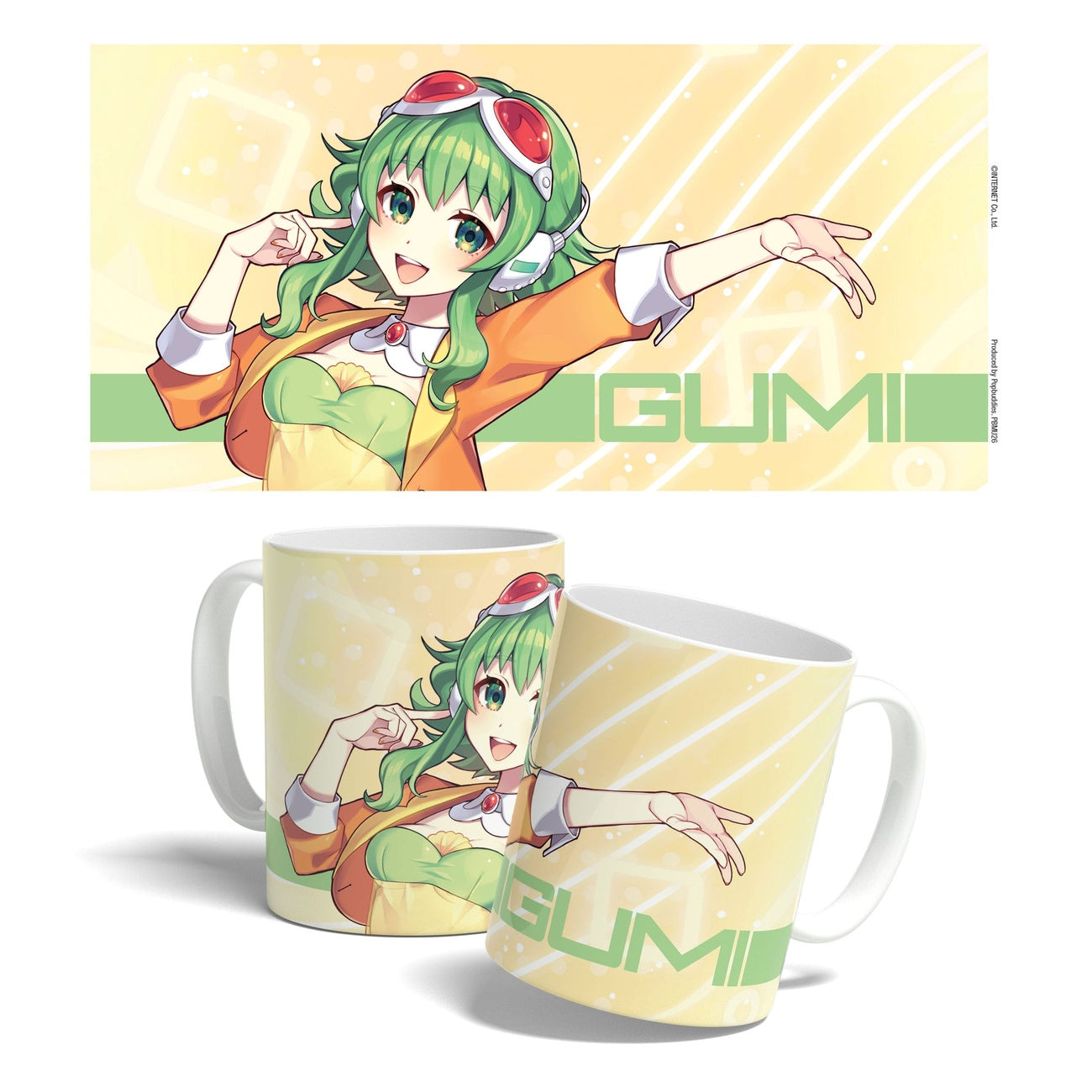 Image produit Vocaloid Megpoid Mug Gumi V6 325 ml