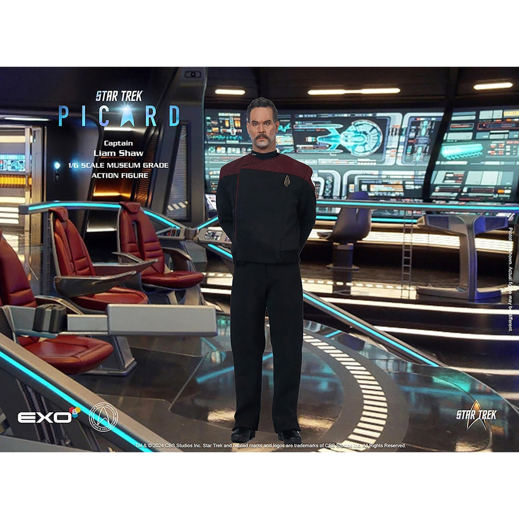 Image produit Star Trek: Picard figurine articulée 1/6 Captain Liam Shaw 30 cm