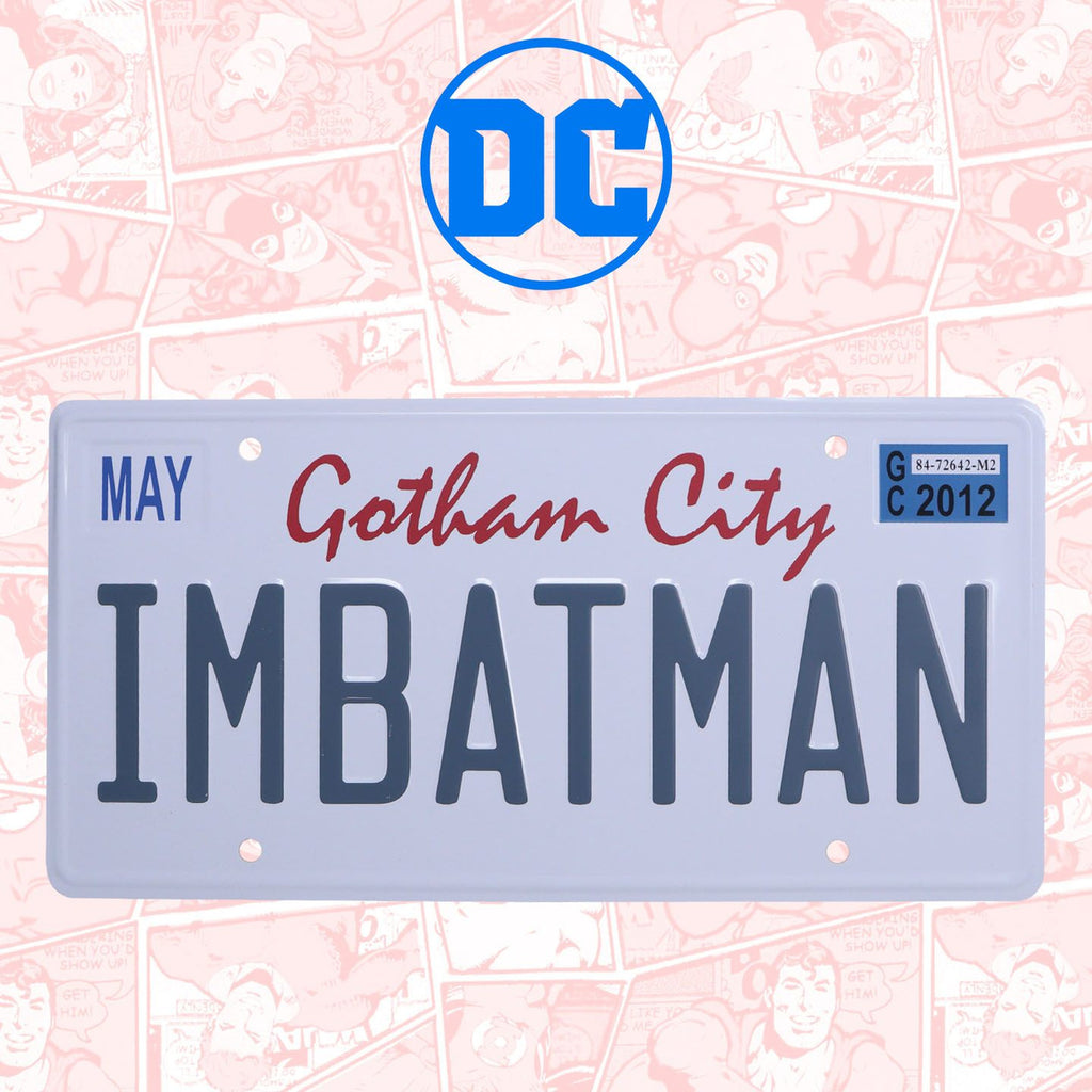 Image produit DC Comics Plaque Métal Batman