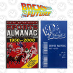 Image produit Retour vers le futur Lingot en métal Sports Almanac Édition Limitée
