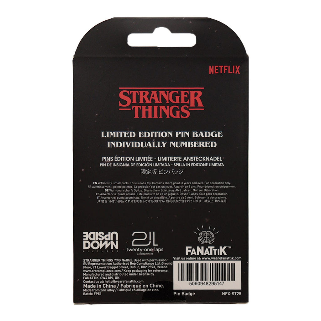 Image produit Stranger Things Pin Hellfire Lives Édition Limitée