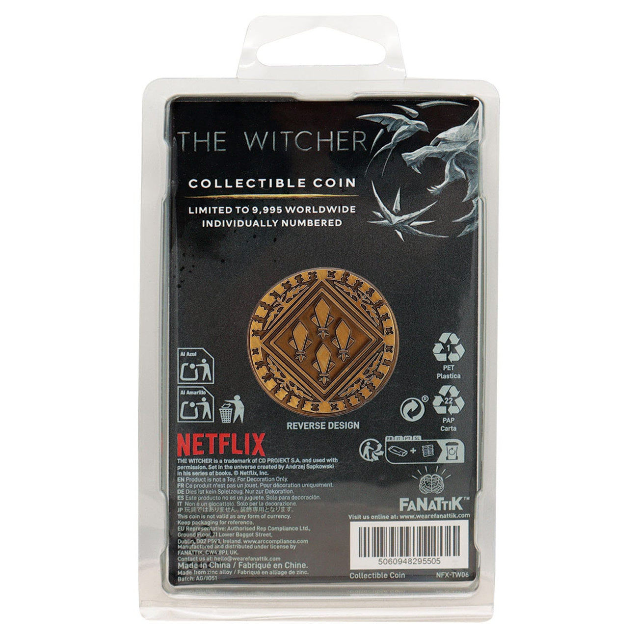 Image produit The Witcher Pièce de collection Toss a Coin to Your Witcher Édition Limitée