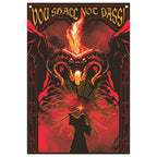 Product image Lord of the Rings Wall Hanging You shall not pass! 125 x 85 cm