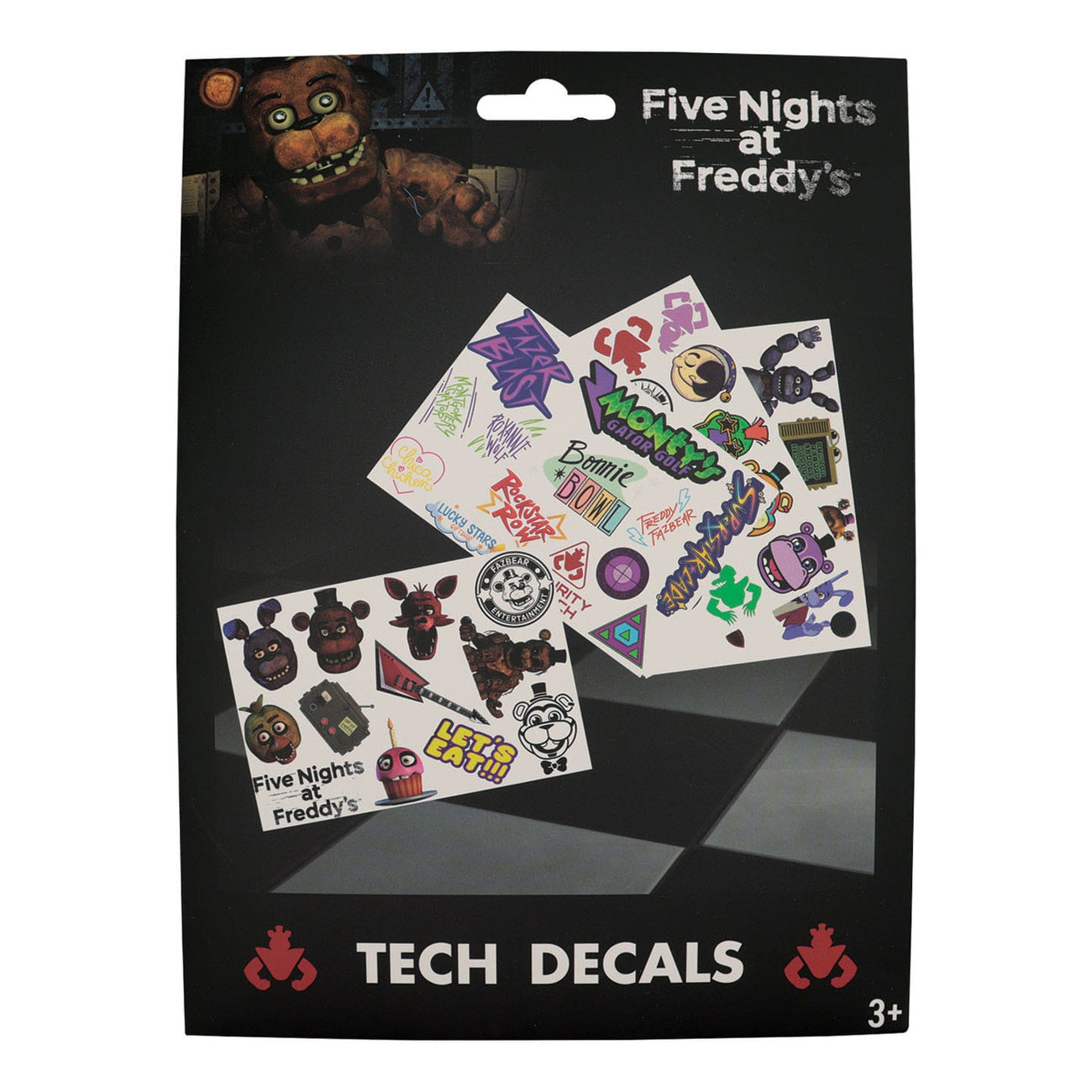 Image produit Pack d’autocollants tech Five Nights at Freddy’s