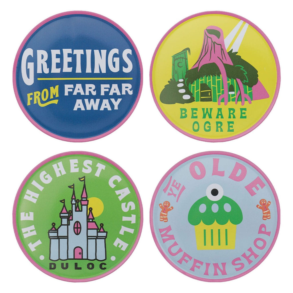Image produit Lot de 4 sous-verres Shrek