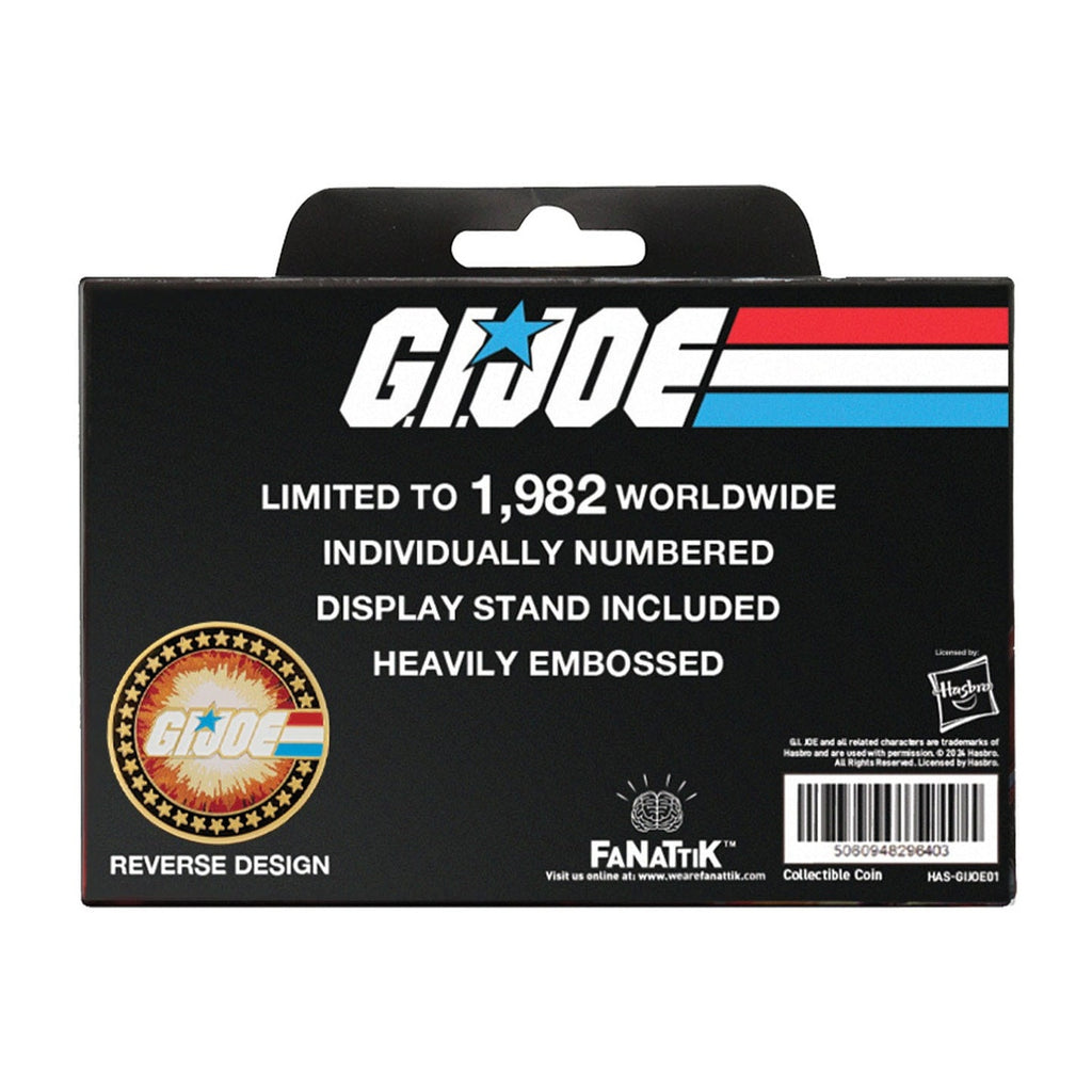 Image produit G.I. Joe Pièce de collection A Real American Hero 60e anniversaire édition limitée plaquée or 24 carats