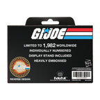 Image produit G.I. Joe Pièce de collection A Real American Hero 60e anniversaire édition limitée plaquée or 24 carats