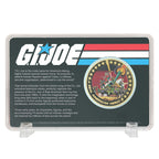 Image produit G.I. Joe Pièce de collection A Real American Hero 60e anniversaire édition limitée plaquée or 24 carats