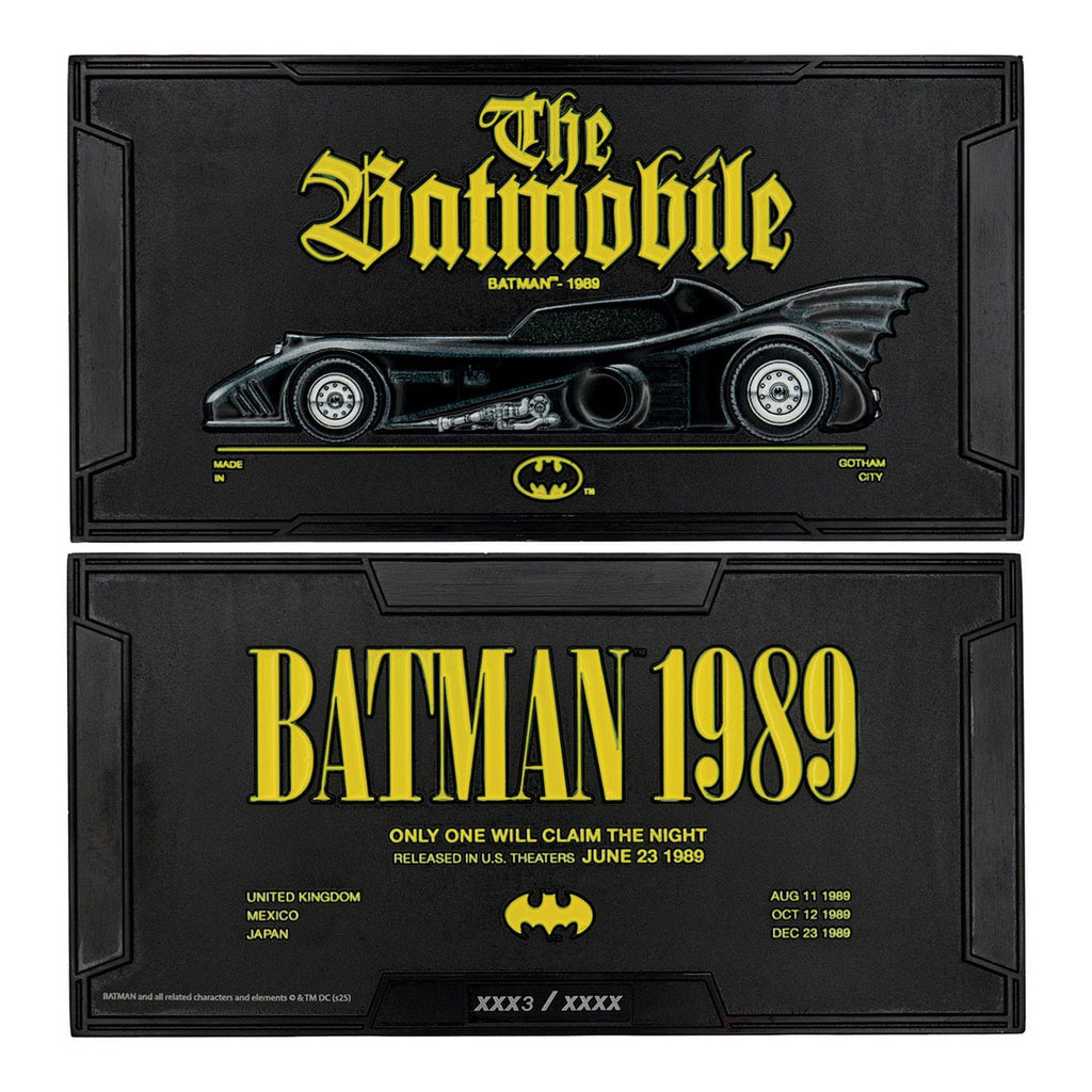 Image produit DC Comics Lingot en métal Batman Batmobile XL Édition limitée