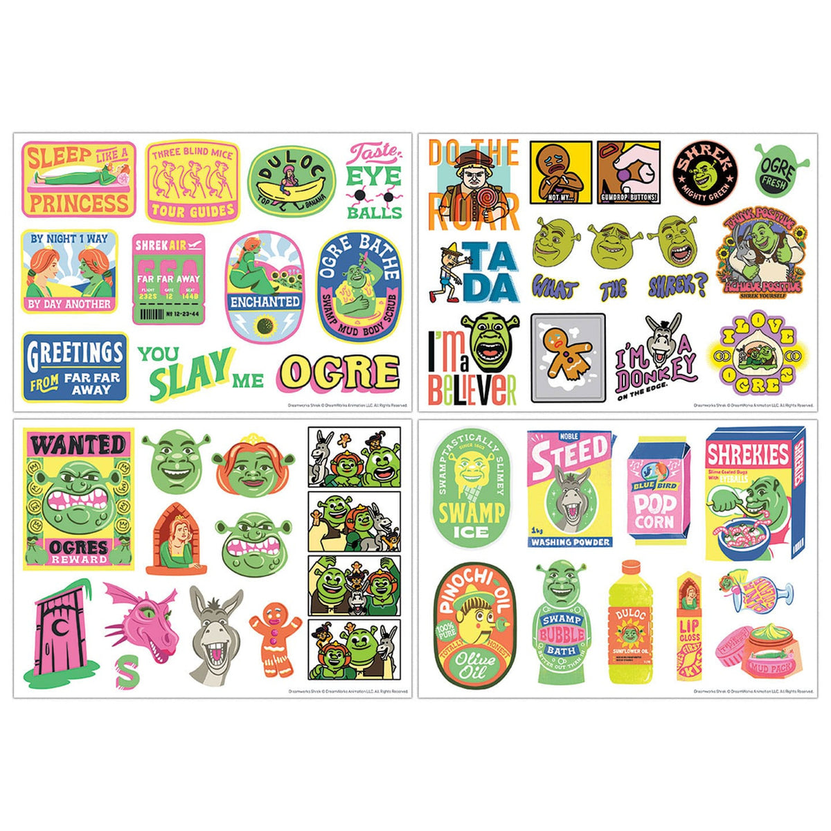 Image produit Shrek Tech Sticker Pack