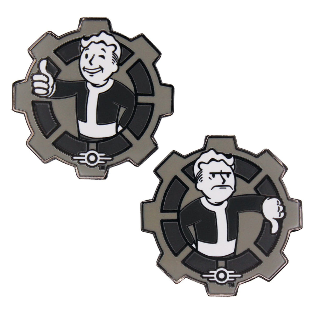 Image produit Fallout Pièce de collection Decision Noir & Blanc Édition limitée