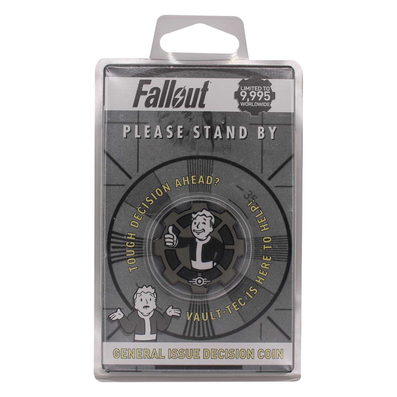 Image produit Fallout Pièce de collection Decision Noir & Blanc Édition limitée